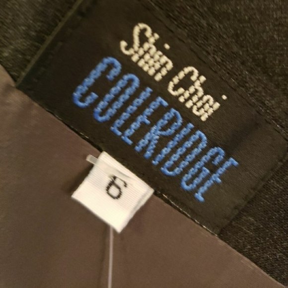 Shin Choi | Sheath Charcoal Black Dress Size 6 - Picture 9 of 9